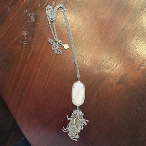 Kendra Scott white necklace